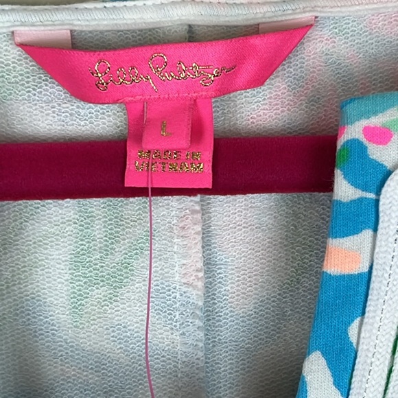 NWT Lilly Pulitzer Harper Shift Dress in Multi, Coral Bay Print, Size Large - Picture 5 of 14